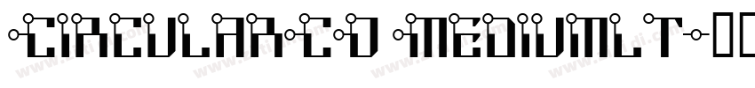 CircularCO Mediumlt字体转换